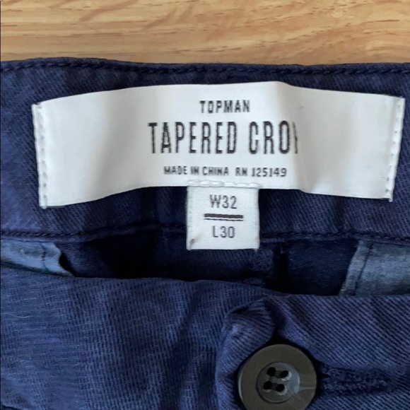 Topman Tapered Crop Chino - Picture 2 of 5